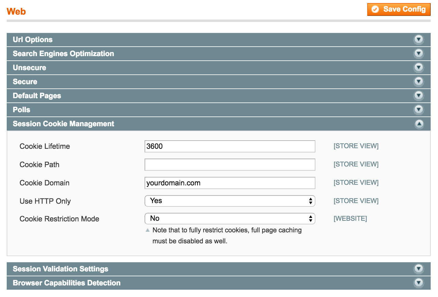 Set Cookie Domain